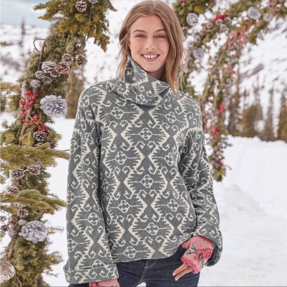 Sundance Cowl Neck Ikay Bell Sleeve Sweater